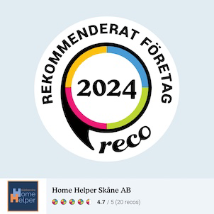 Rekommenderat företag 2024 - Reco
