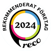 Rekommenderat företag 2024 - Reco
